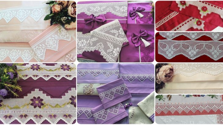 Çeyizlik Dantelli Pike Takımı Modelleri