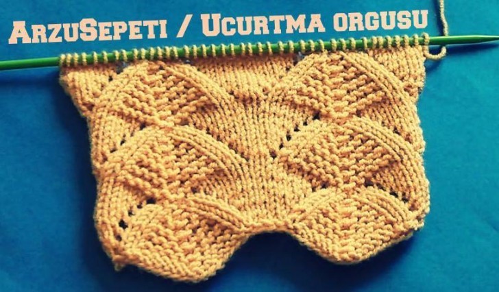 Uçurtma Örgü Modeli Yapılışı