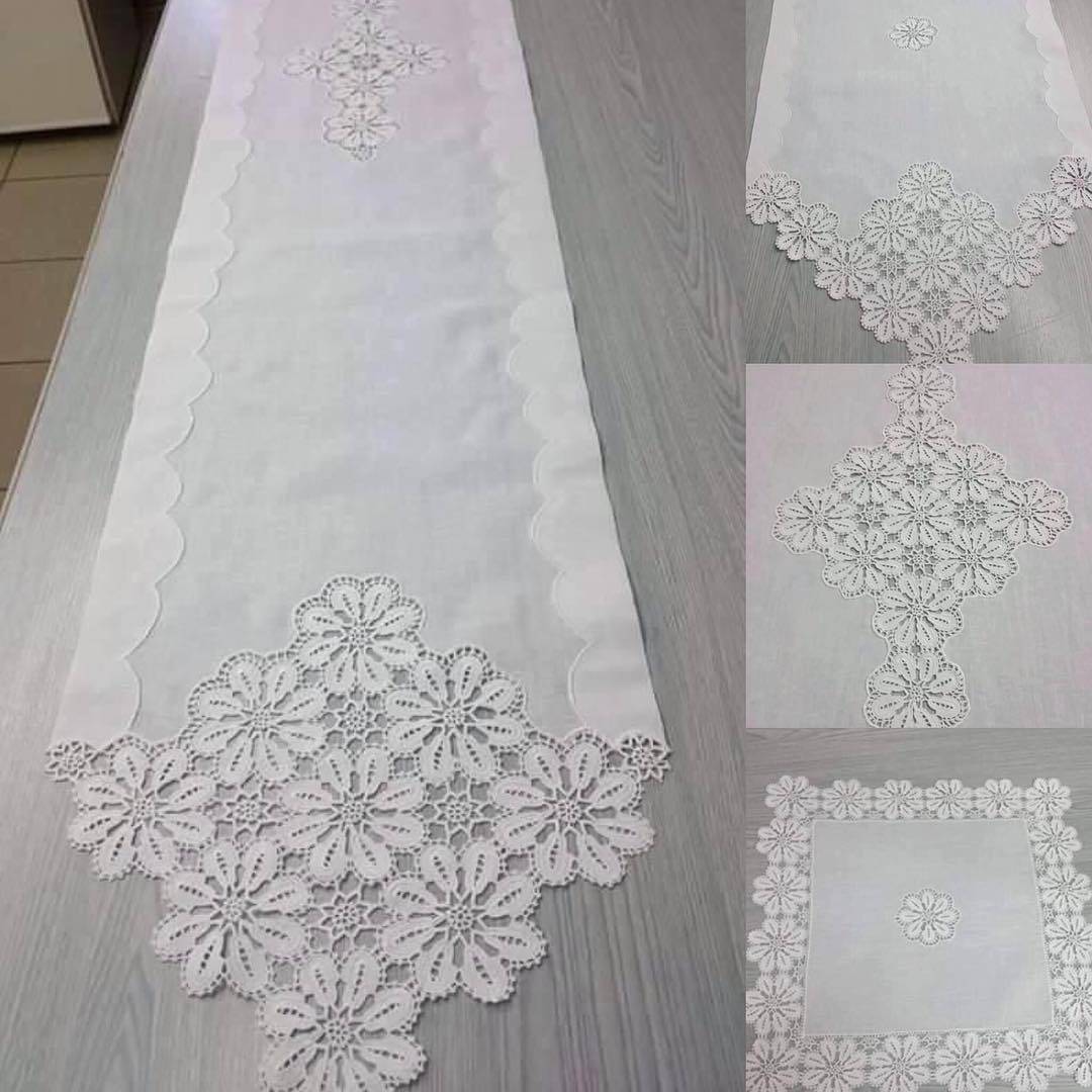 Dantel Anglez Salon Takımı