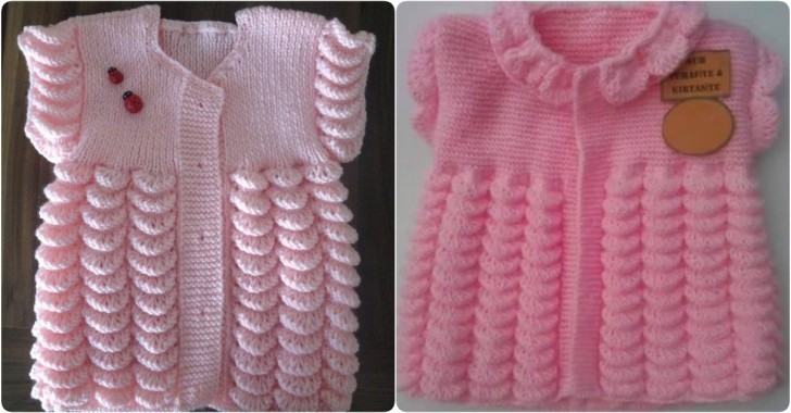 Mandalina Dilimi Bebek Yeleği Yapılışı