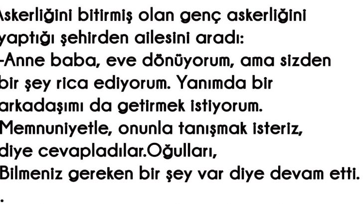 Asker Arkadaşı Hikayesı