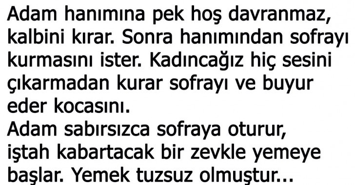 Sevdiklerinizi Üzmeyin