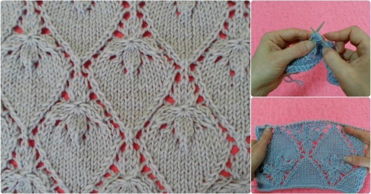 Ajurlu Çilek Örgü Modeli Yapılışı
