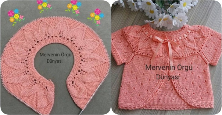 Anlatımlı Örgü Bebek Bolero Yapılışı