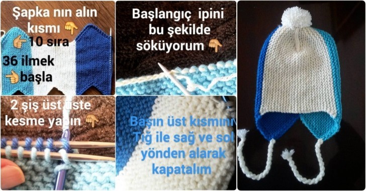 Örgü Bebek Bere Yapılışı (Resimli Anlatımlı)