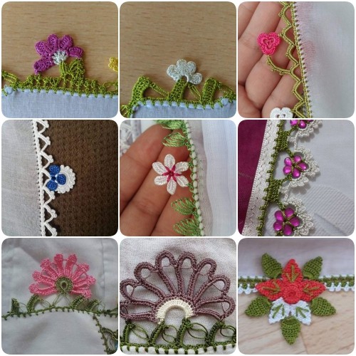 Tığ İşi Tülbent Oyası Modelleri