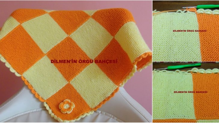 Anlatımlı Örgü Bebek Battaniyesi Yapılışı