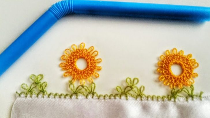 Pipet İle İğne Oyası Yapımı