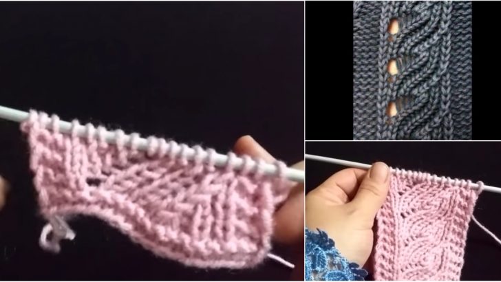 Yandan Çarklı Örgü Modeli Yapılışı
