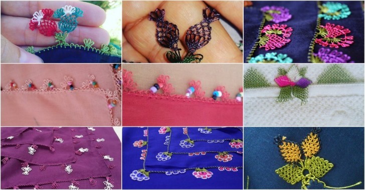 32 Adet Kolay İğne Oyaları ve 4 Anlatımlı Model