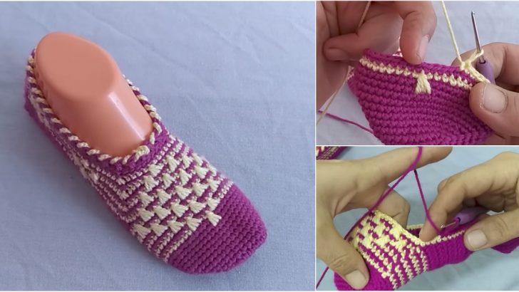 Yeni Moda Dikişsiz Patik Yapılışı