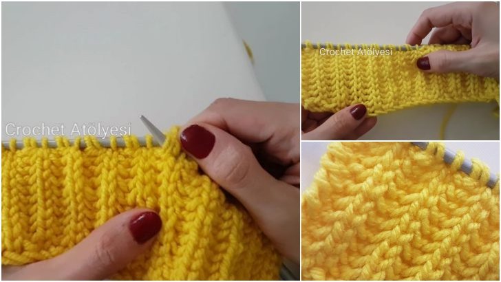 Selanik Örgü Modeli Yapılışı Selanik Örgü Modeli Yapılışı