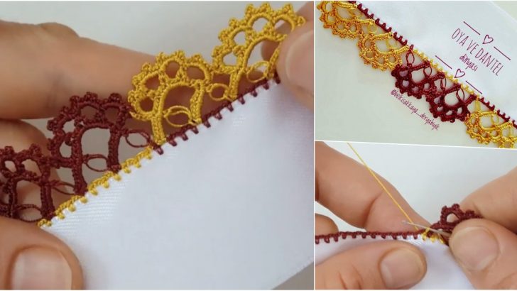 5 SIRALI RENGARENK UÇ DANTELİ 5 SIRALI RENGARENK UÇ DANTELİ