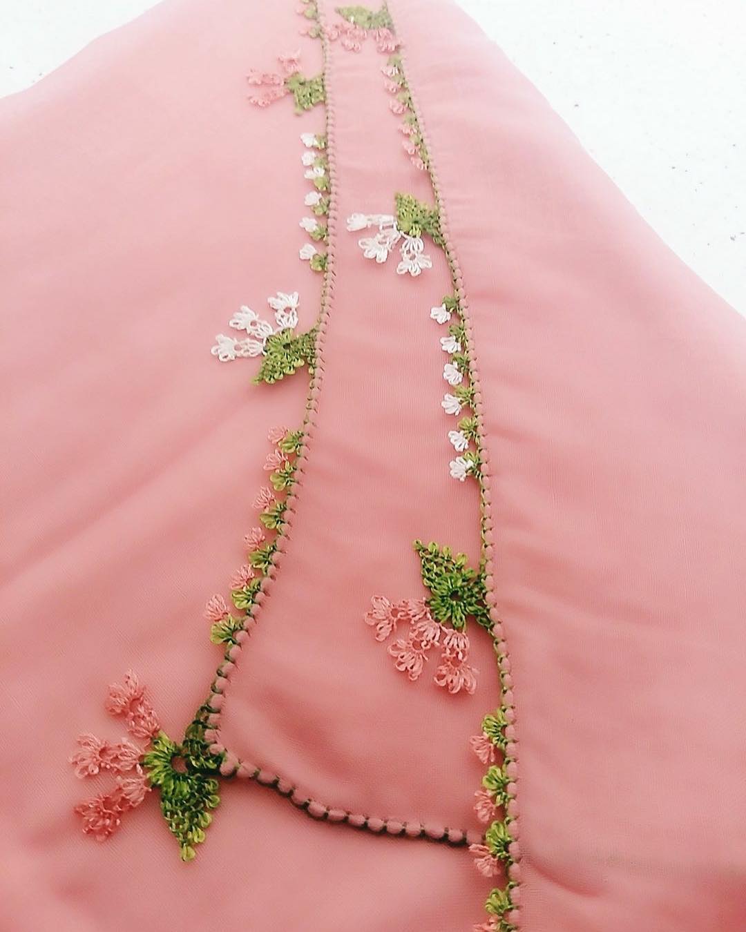 Toz pembe yazma örneği