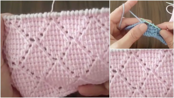 Baklava Desenli Kolay Tunus İşi Patik Anlatım Videosu Baklava Desenli Kolay Tunus İşi Patik Anlatım Videosu