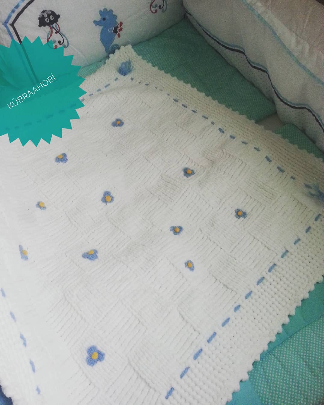 50+ Tığ İşi Bebek Battaniyesi Modelleri